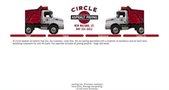 Desktop Screenshot of circleasphalt.com