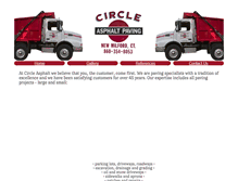 Tablet Screenshot of circleasphalt.com